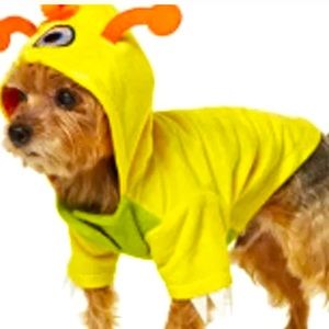 New Martha Stewart pets fashion apparel size medium cyclops hoodie